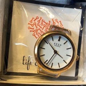 Keep Collective Round Time Key Rose Gold